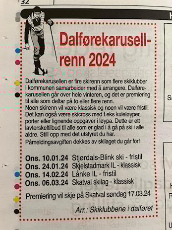 Dalførekarusellrenn 2024